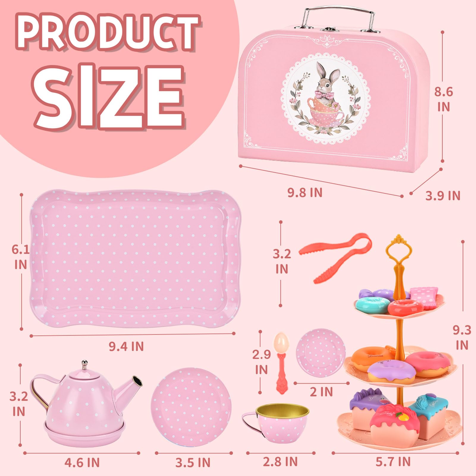 Lajeje dessert collection enhances storytelling during tea time.