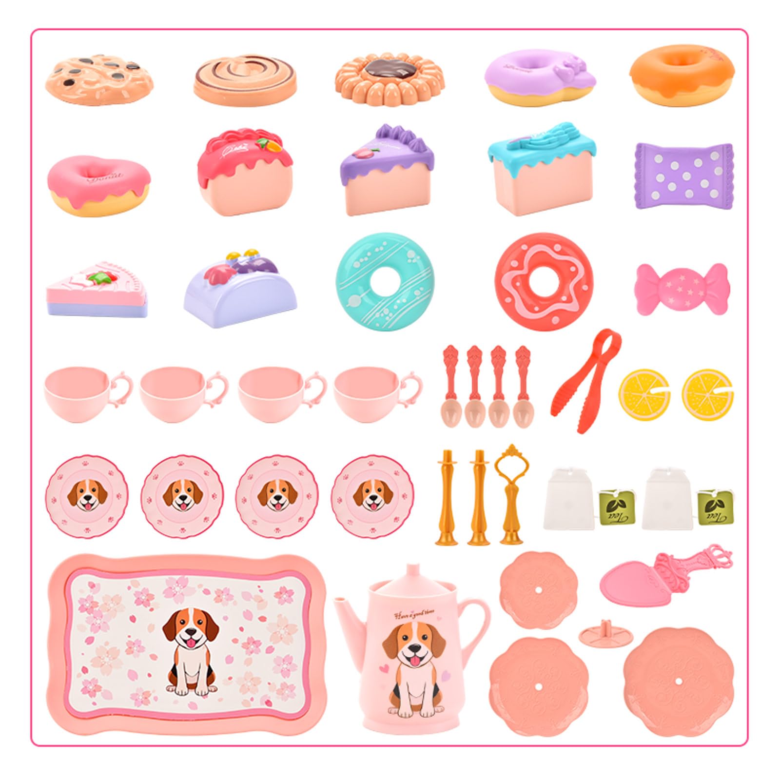 Lajeje Puppy pretend food items spark imaginative snack-time storytelling
