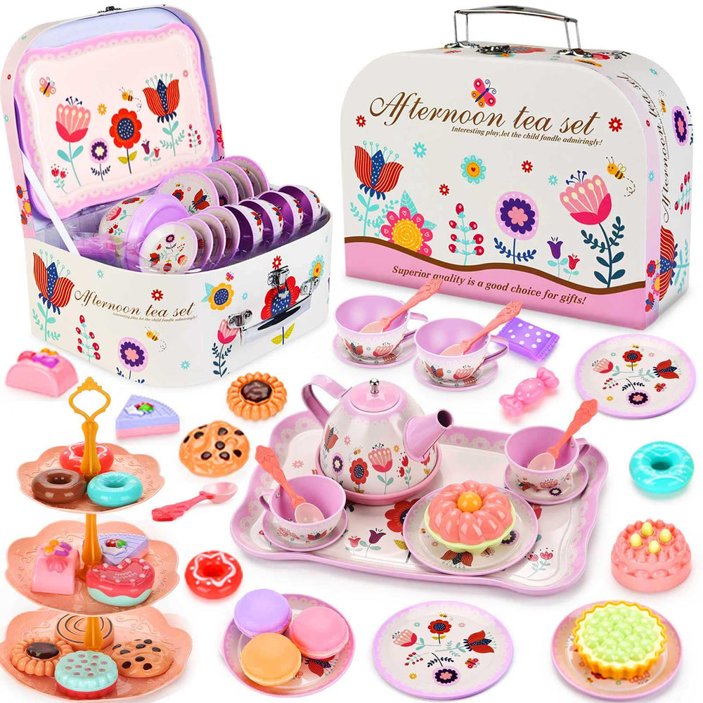 Lajeje teapot with lid ready for imaginative tea time play