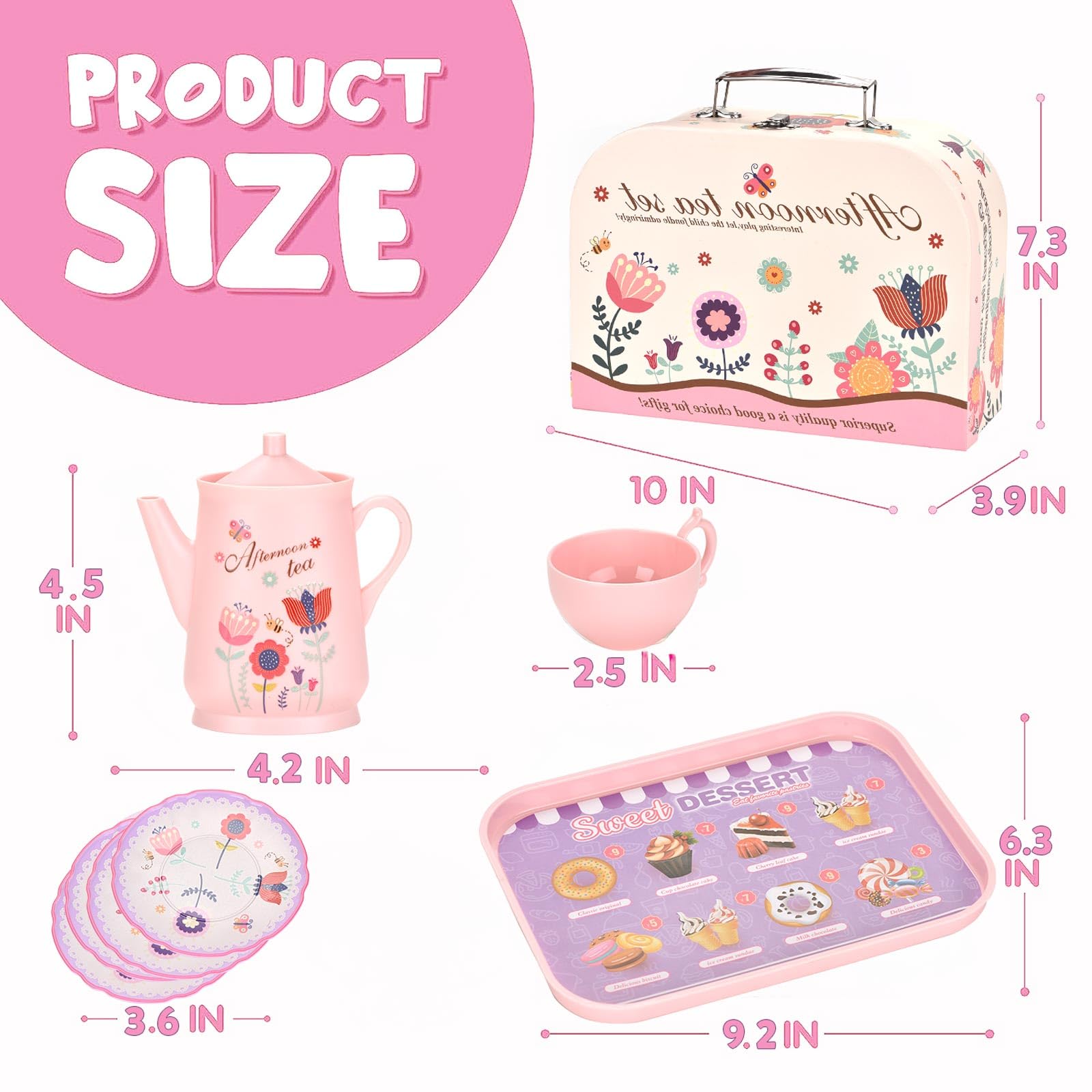 Lajeje carrying case stores all pieces securely for travel