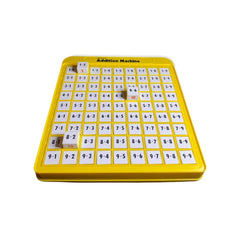 Lakeshore Addition Machine demonstrates one-handed operation for quick tasks.