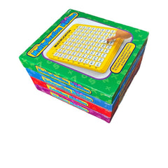Lakeshore math machines set of 4, front view demonstrate self-checking learning.