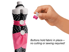 Lakeshore My First Fashion Designer ribbons add color and texture.