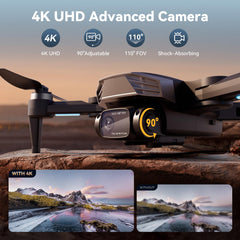 LAKSAKI GPS auto-return feature guides drone back to take-off point safely.
