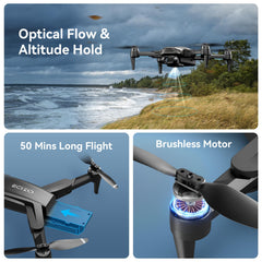 LAKSAKI intelligent controls simplify flight for beginner-friendly use.