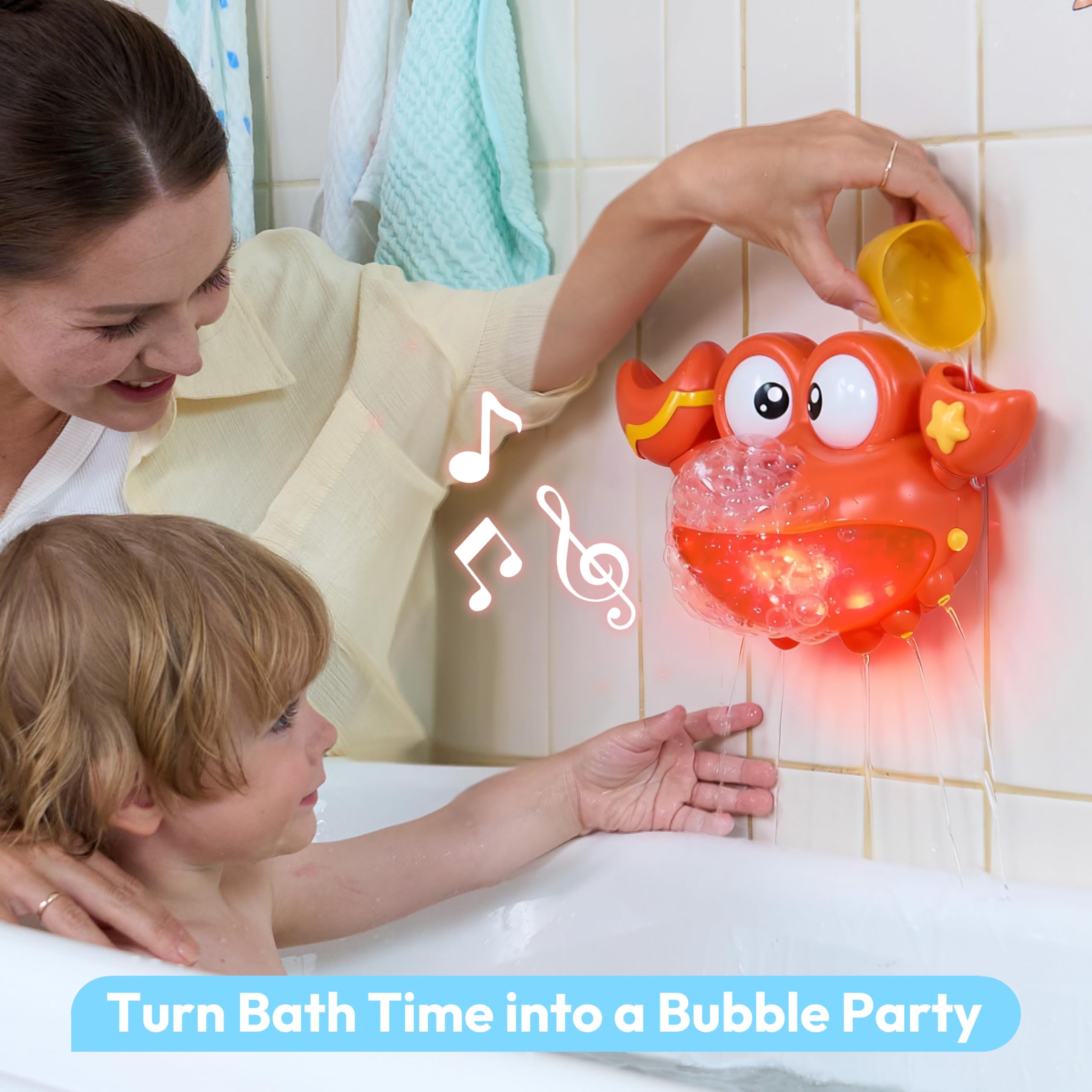 Lalalark bath toy with strong suction cups sticks securely