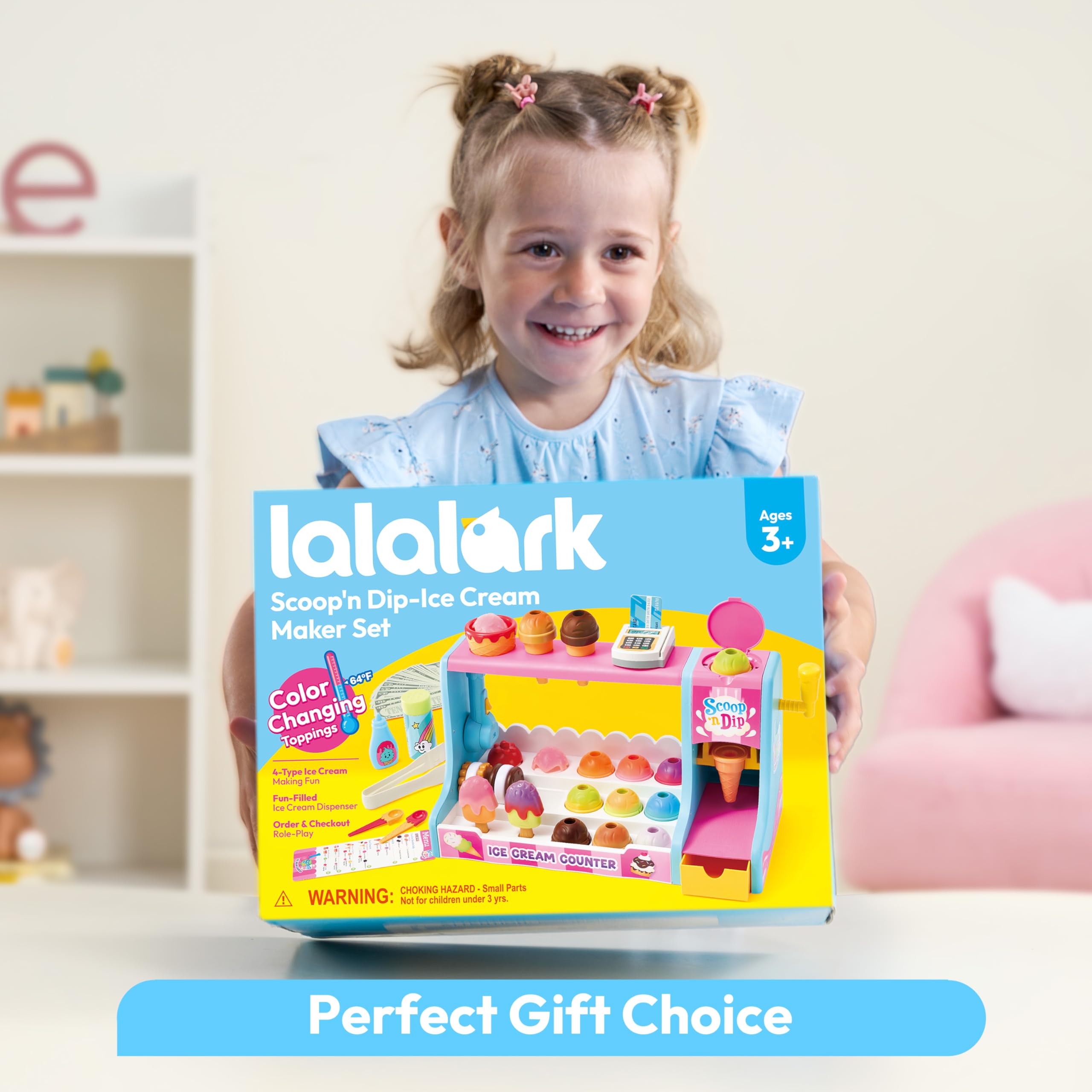 lalalark box packaging design presents contents and makes a ready-to-gift impression