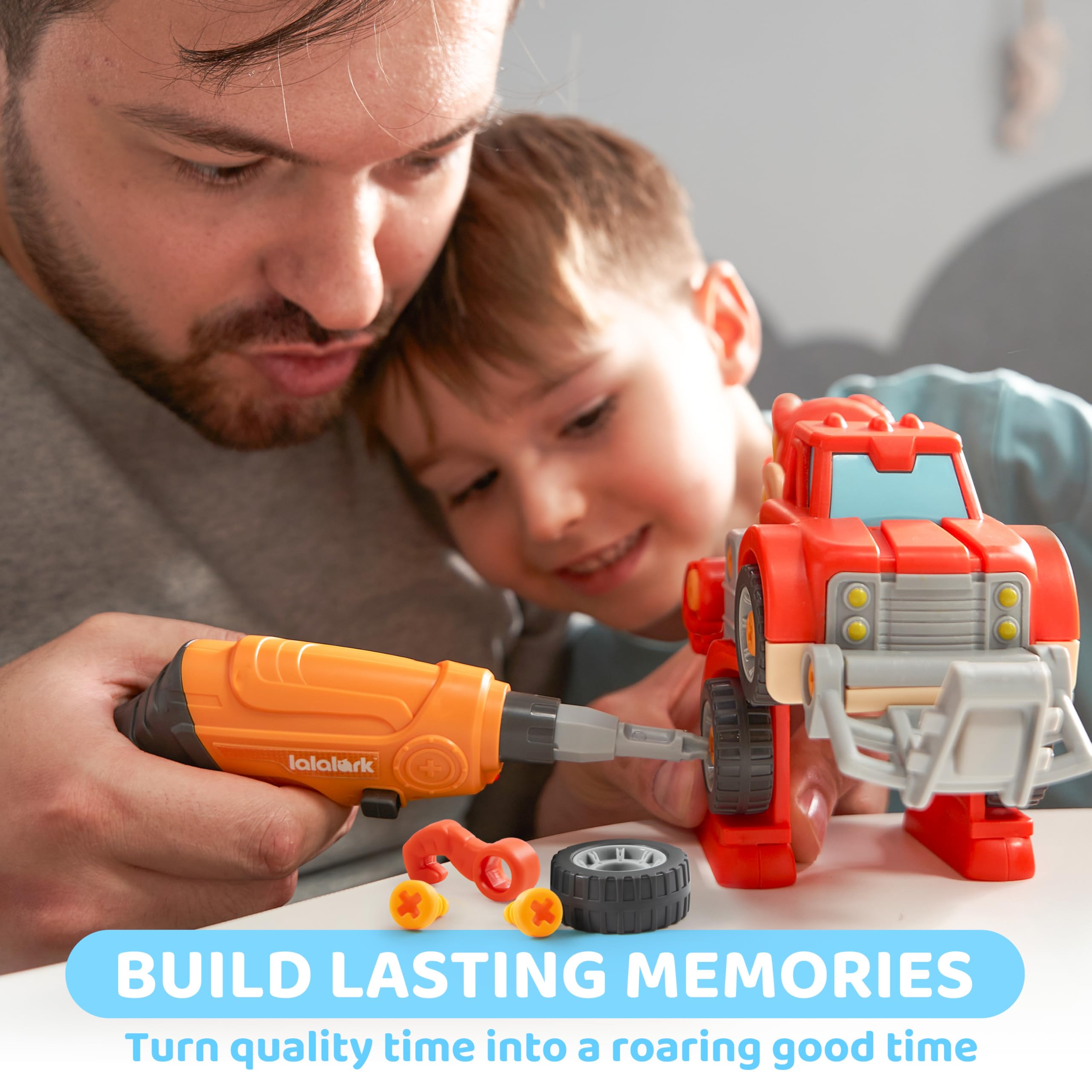 Lalalark STEM-focused set encouraging problem-solving during build.