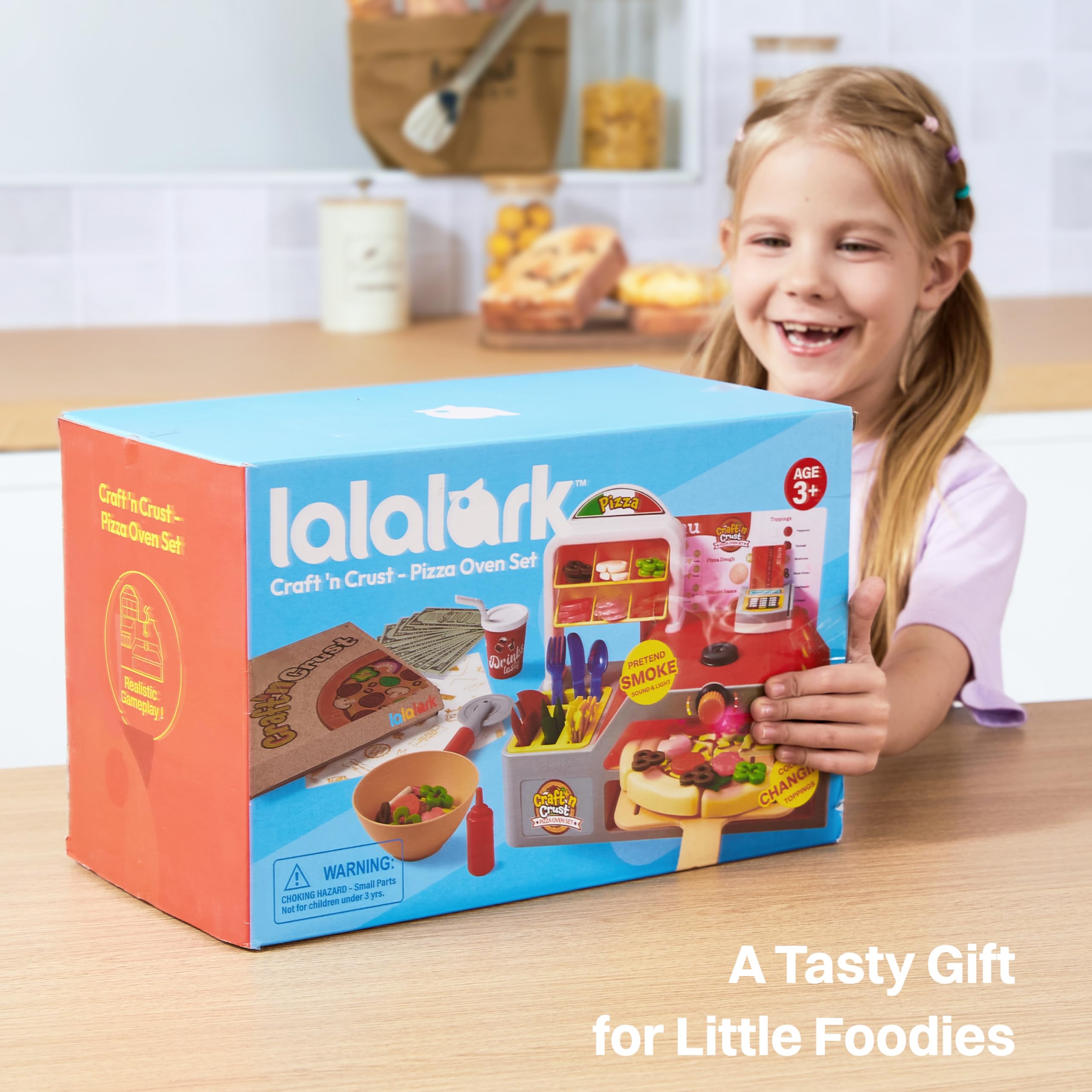 Lalalark gift-ready playset sparks creativity and hands-on skills in young chefs.