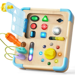 Lalalark Electronic Busy Board with open cover for hands-on exploration