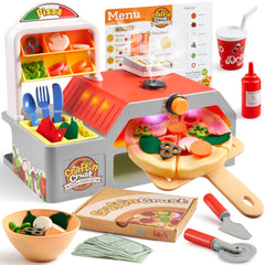 Lalalark pizza oven with pretend smoke for immersive pretend play.