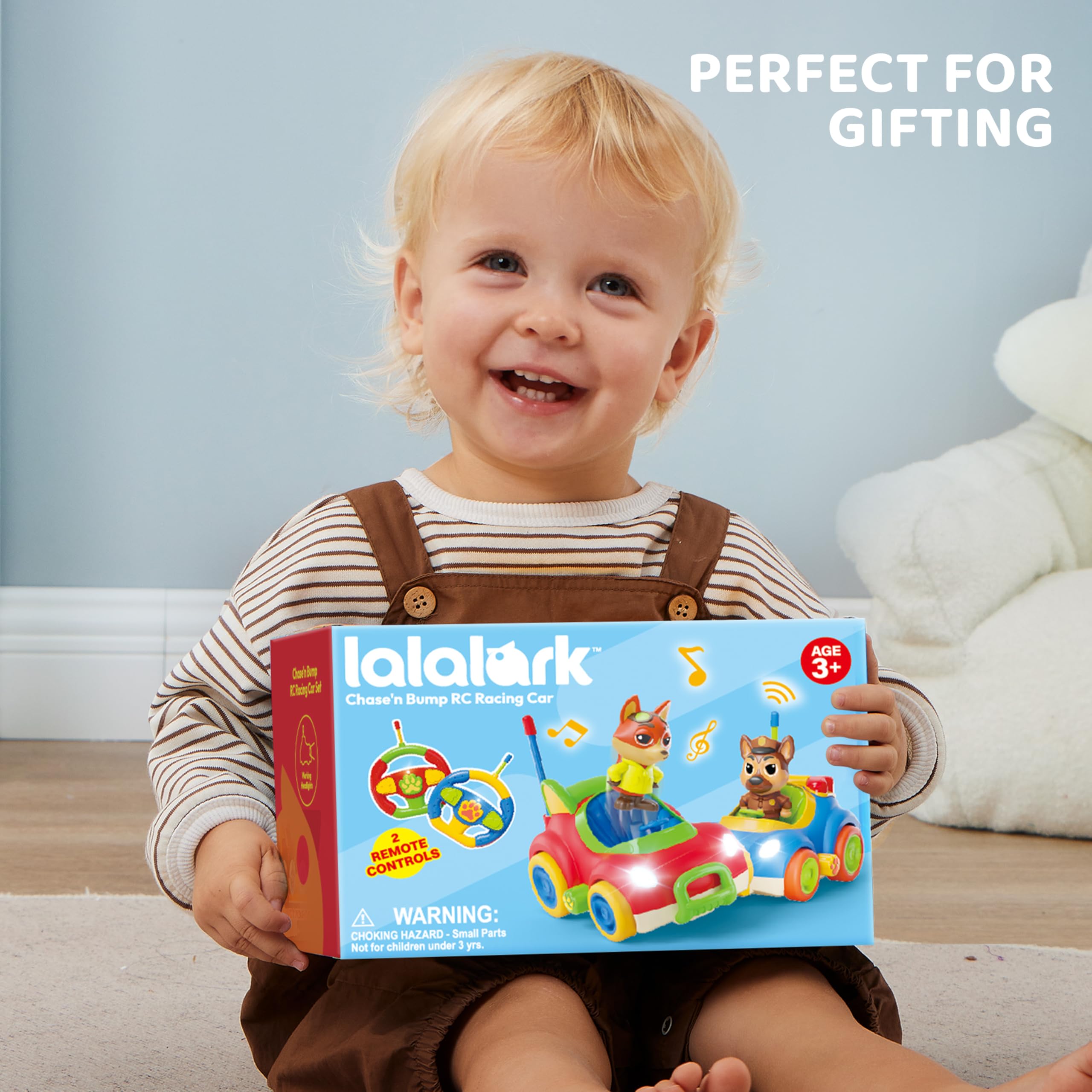 lalalark durable, rounded-edge materials protect toddler play