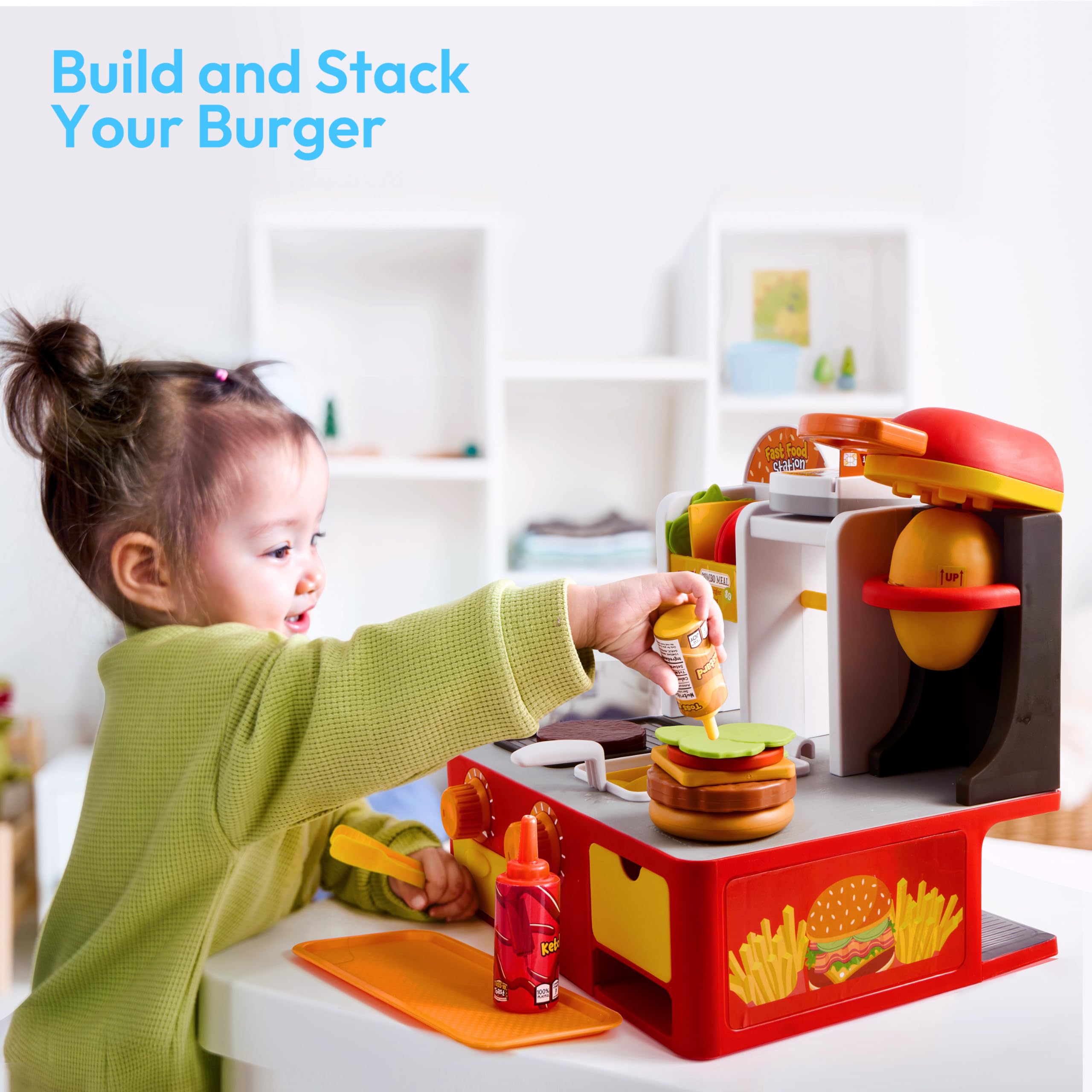 Lalalark packing bags aid pretend takeout and meal packaging