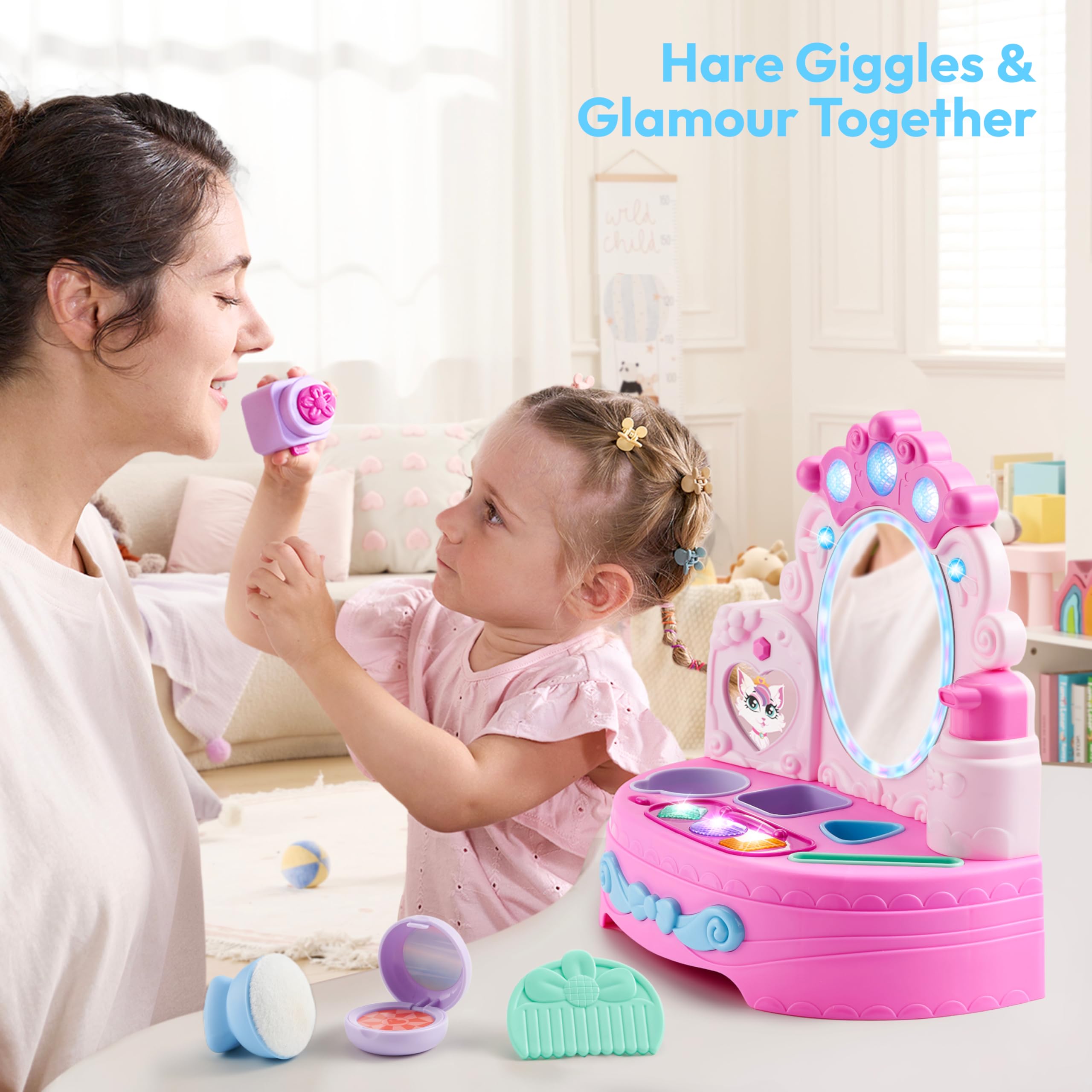 lalalark toddler vanity pretend-lip-balm invites safe, playful grooming moments