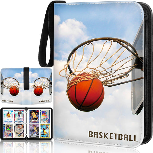 Lalasu basketball card binder front cover showing minimalist display-ready design