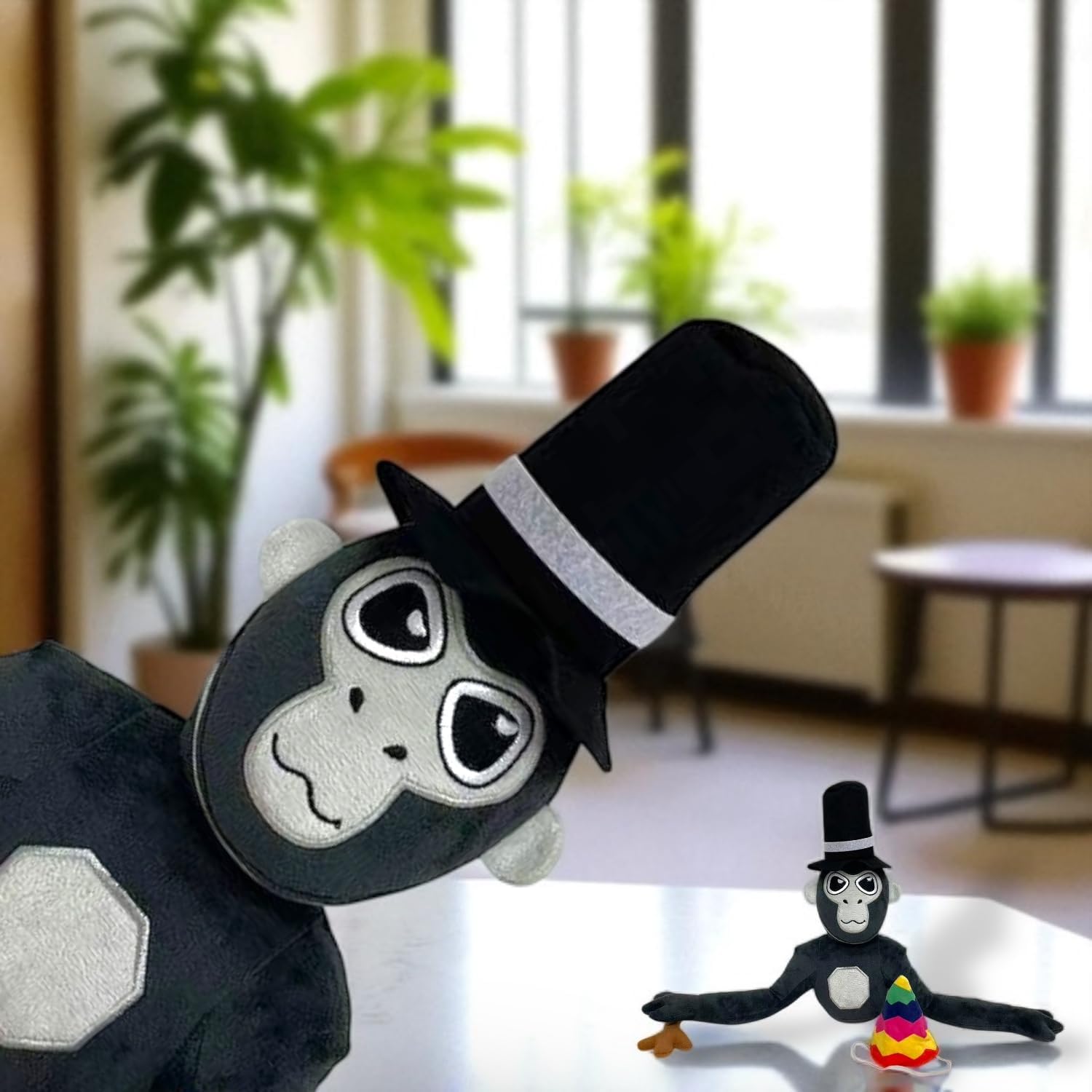 Lalaville colorful nursery decor plush adds cheerful energy to any space.