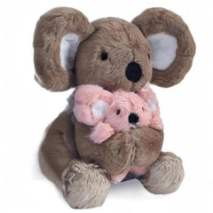 Lambs and Ivy Calypso Koalas soft long-pile minky fabric invites snuggles.
