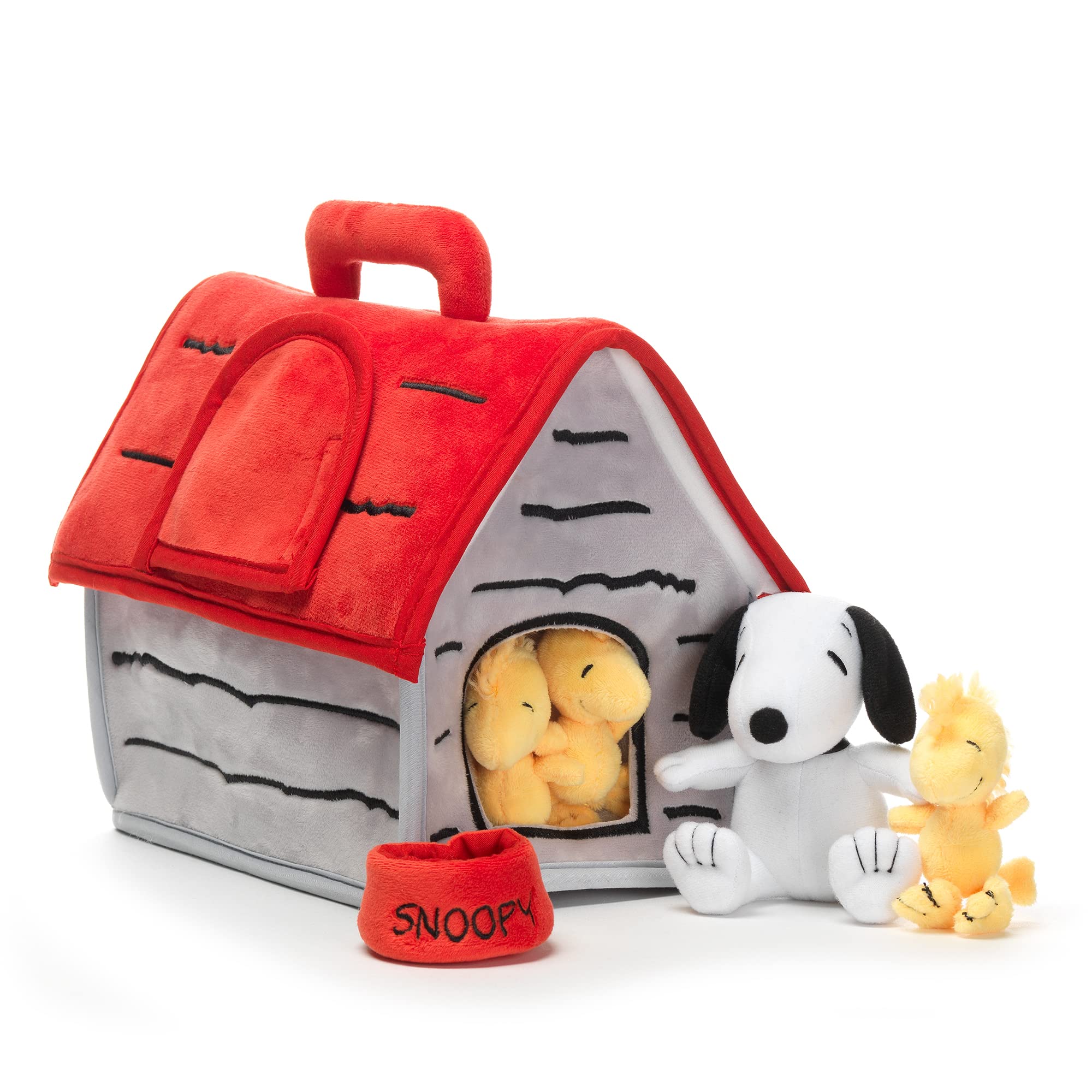Lambs & Ivy Snoopy doghouse roof with skylight detail inviting curious exploration.