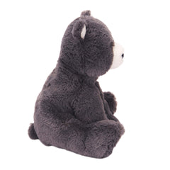 Lambs & Ivy Oscar bear embroidery highlights baby safe eyes and nose.
