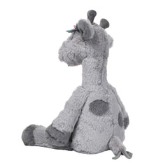 Lambs & Ivy Skylar gray giraffe 17-inch body for versatile display.