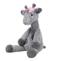 Lambs & Ivy Skylar plush with embroidered face for safe, gentle play.