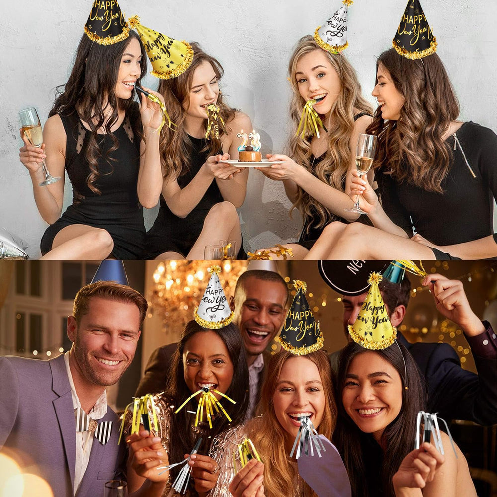 Lamden Nye party scene with vibrant decorations