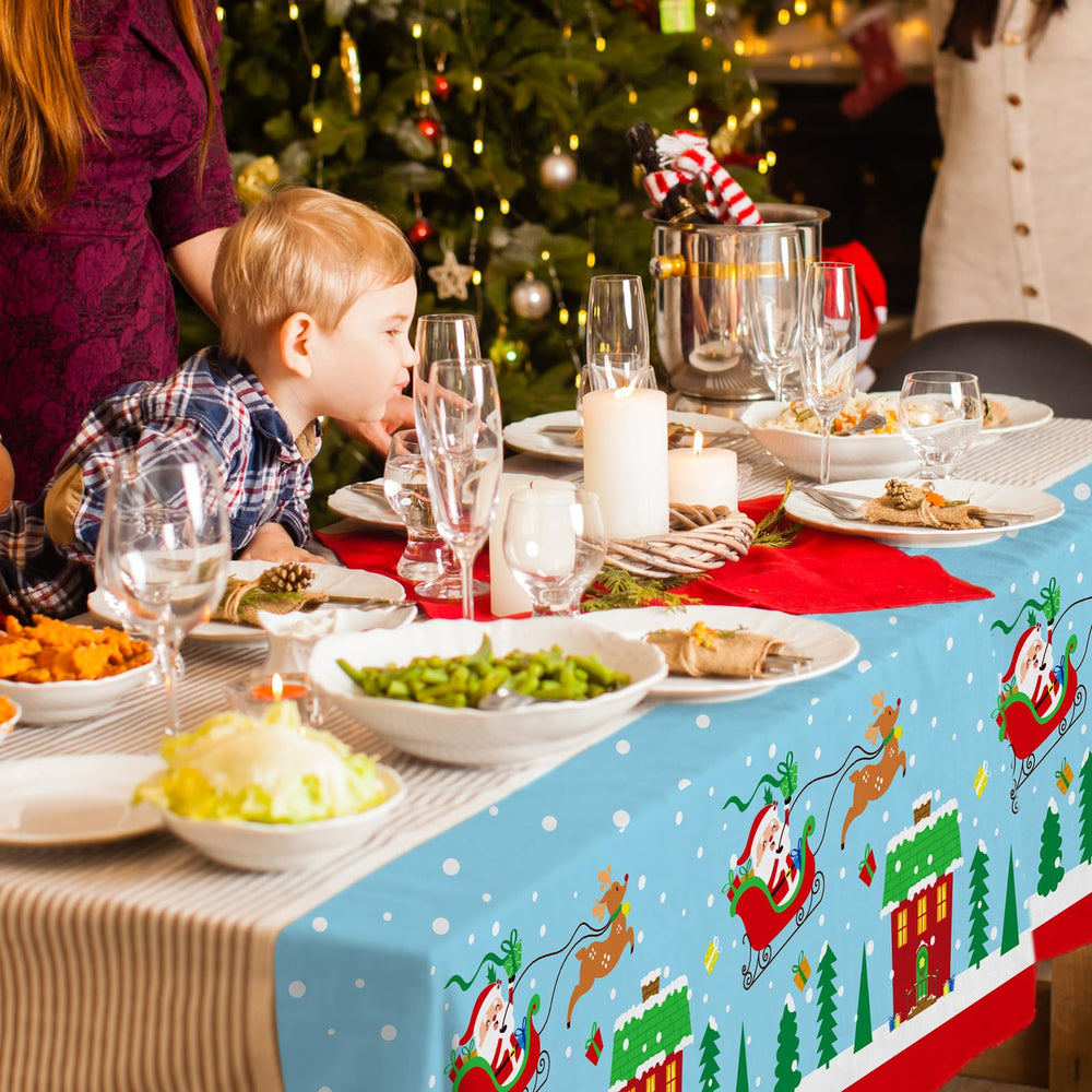 Lamparty all-in-one Christmas party kit simplifies setup.