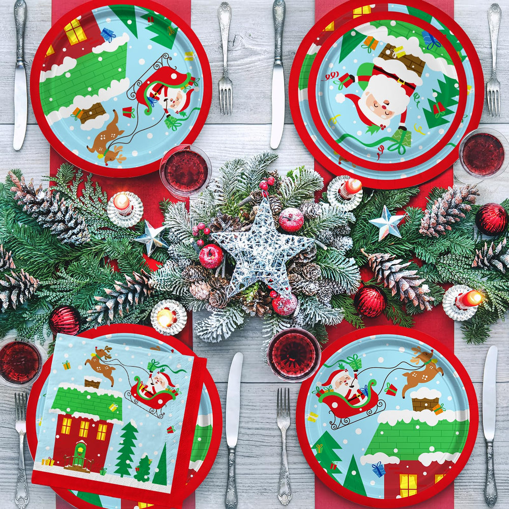 Lamparty Santa design decor collection adds festive atmosphere.
