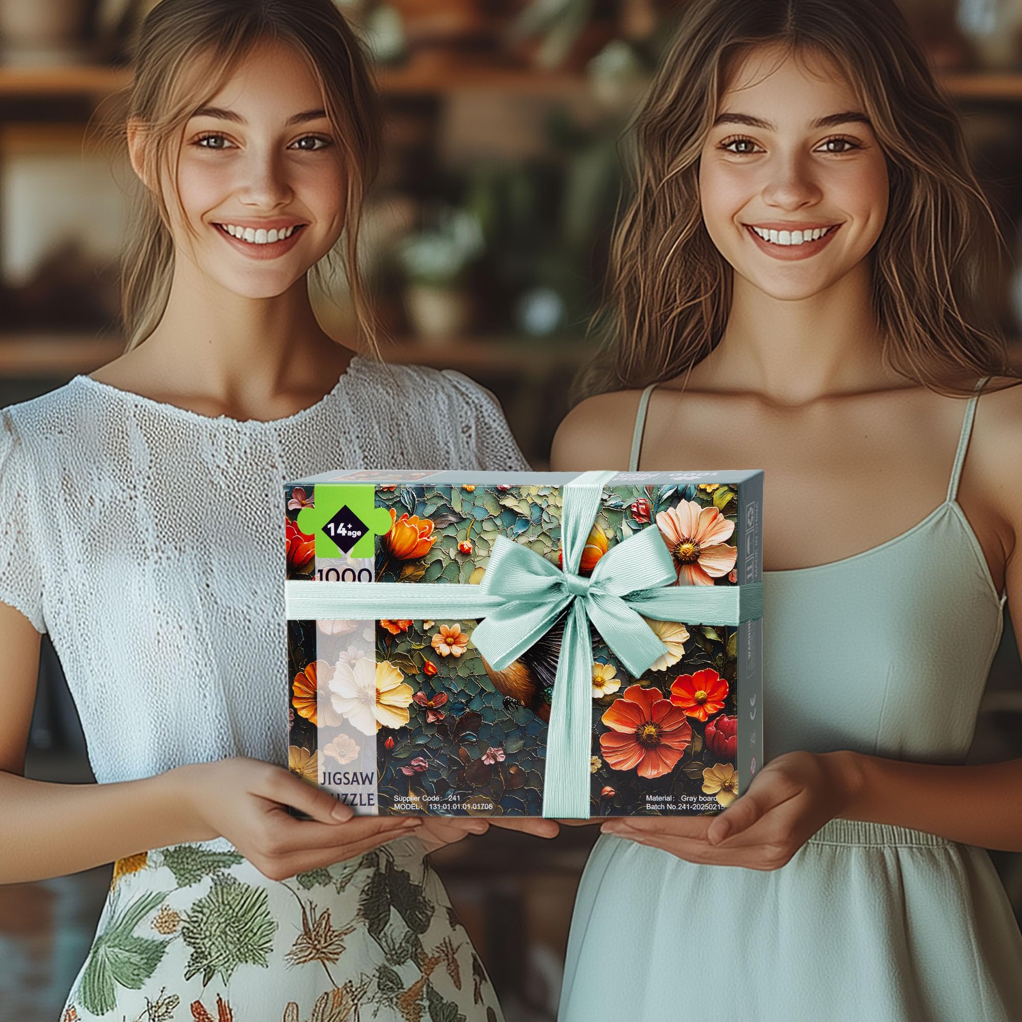 Lamplig box-art closeup highlights elegant design and high-quality printing.