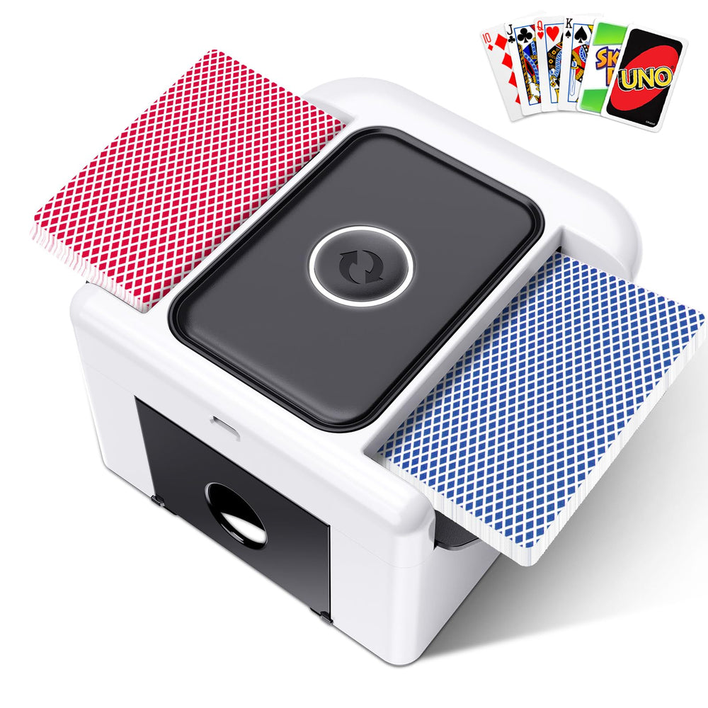 LAMZZP gift-ready shuffler makes a thoughtful game-night present.