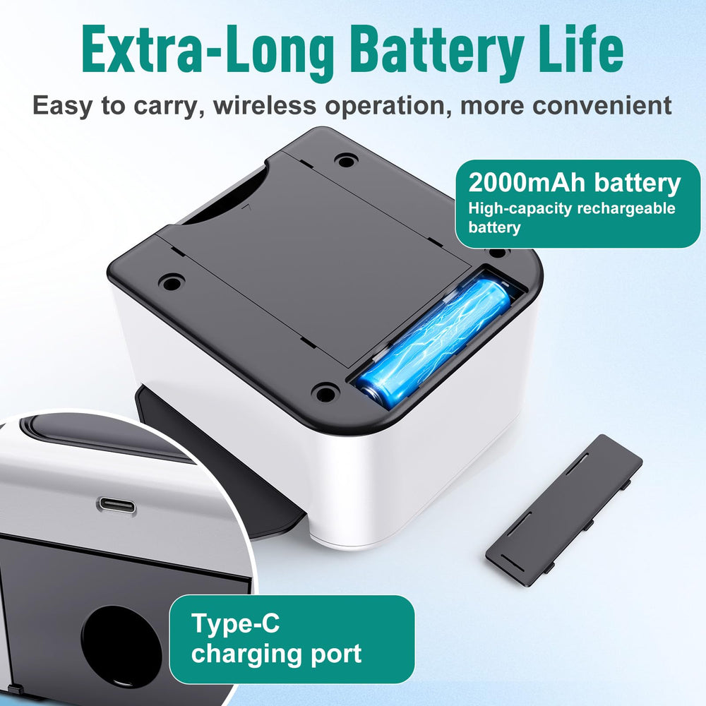 LAMZZP rechargeable Type-C battery powers cordless, mess-free play.