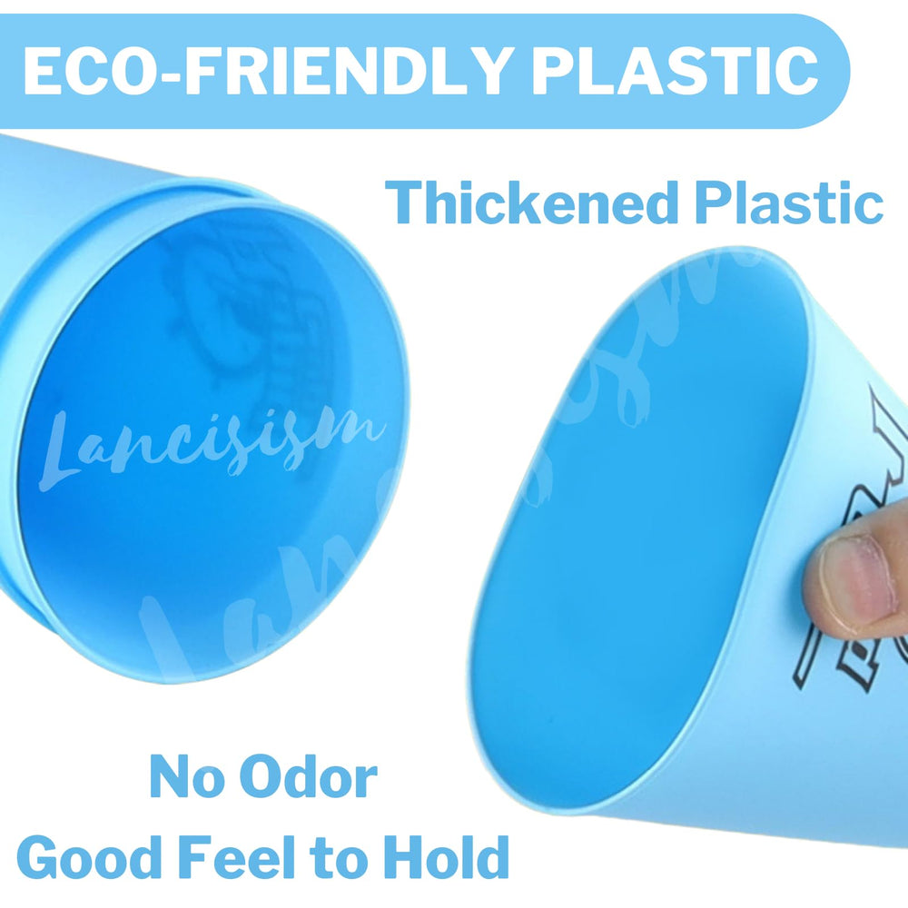 Lancisism anti-slip frosted surface cups improving grip during sweaty hands.