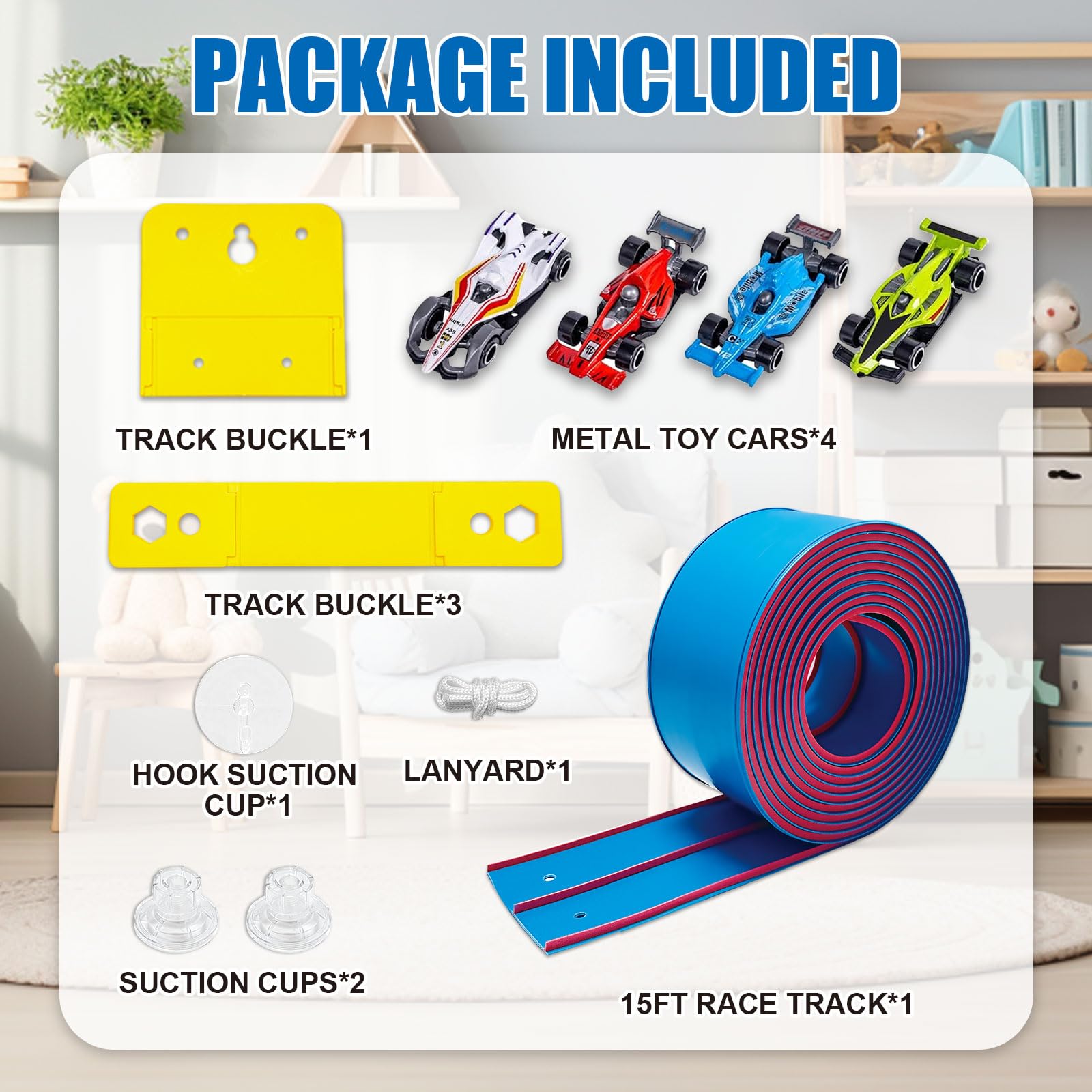 Landhix portable race track ideal for at-home use and trips