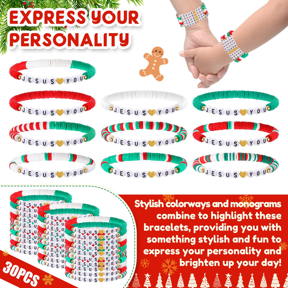 Landical Christian-themed design bracelet shown with colorful outfits for church events