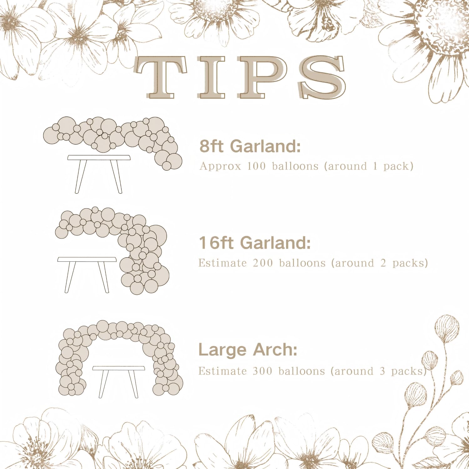 Langasque finished arch at party venue demonstrates versatile decor options.