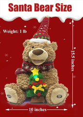 Langxun Teddy Bear close-up face showing friendly design and warmth.