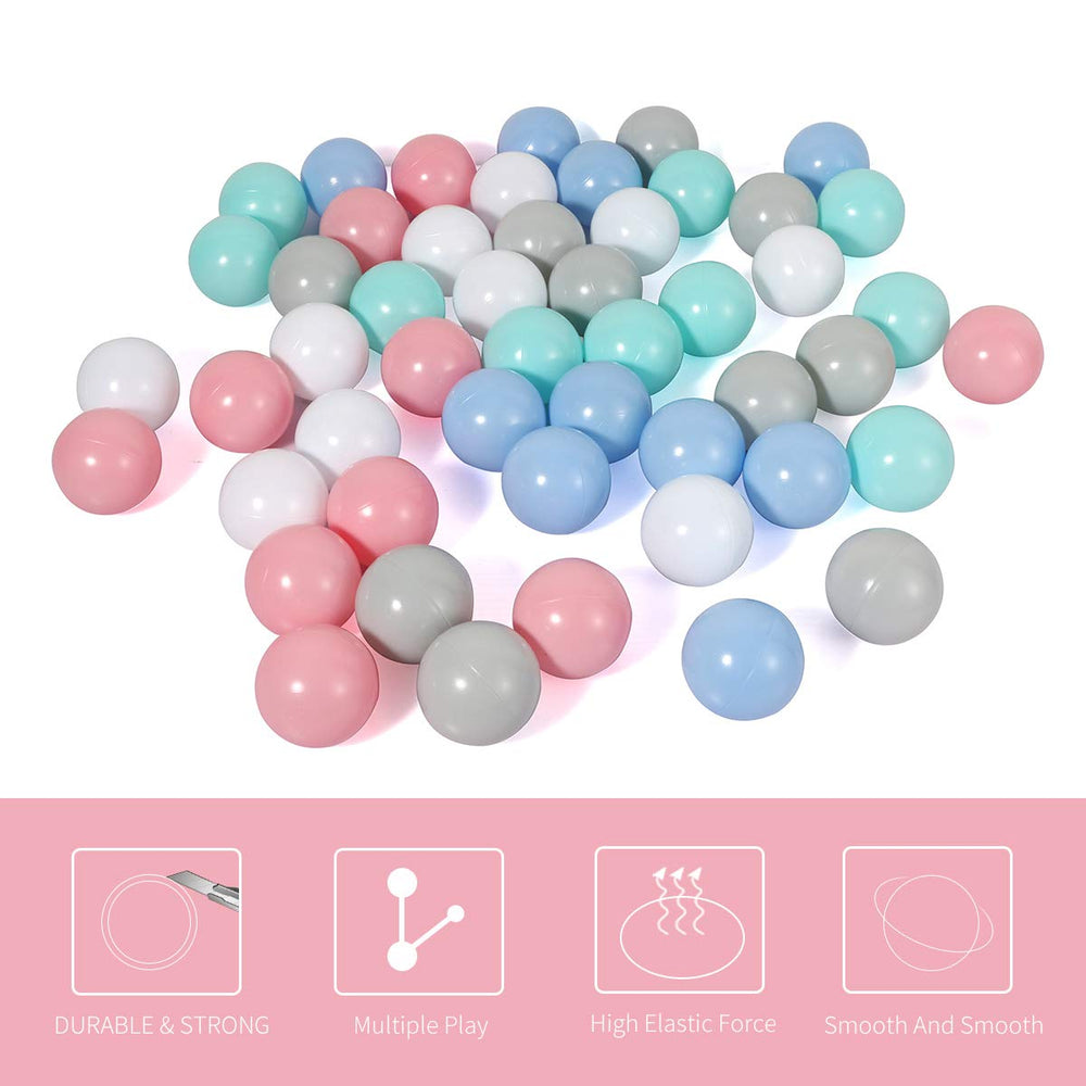 LANGXUN colorful ball combinations enhance playroom decor and photo backgrounds.