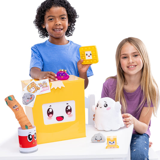 LankyBox mystery figures for imaginative display and storytelling