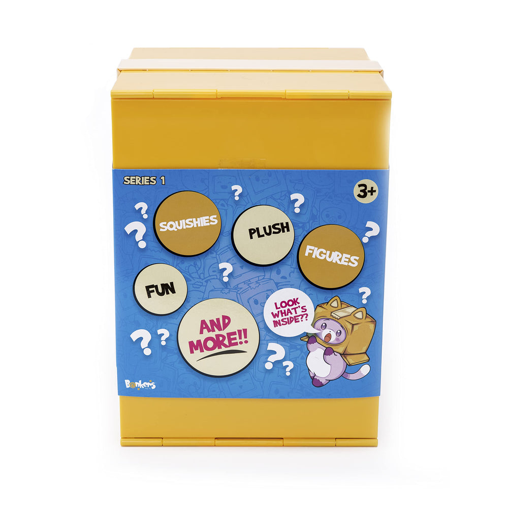 LankyBox Giant Mystery Box three stickers for decorating the case