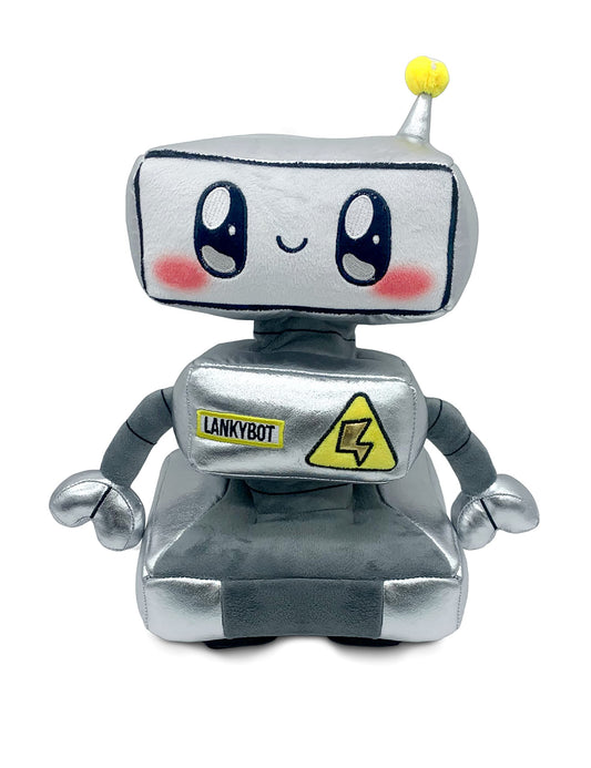 LankyBox LankyBot plush toy lights up for playful moments