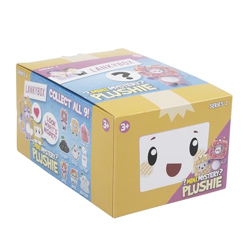 LankyBox mini mystery plush S2-4 Pack characters display for shelves