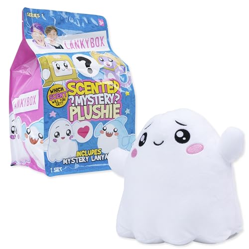 LankyBox Scented Mystery Plush Ghosty: whimsical friend with a fragrant note.