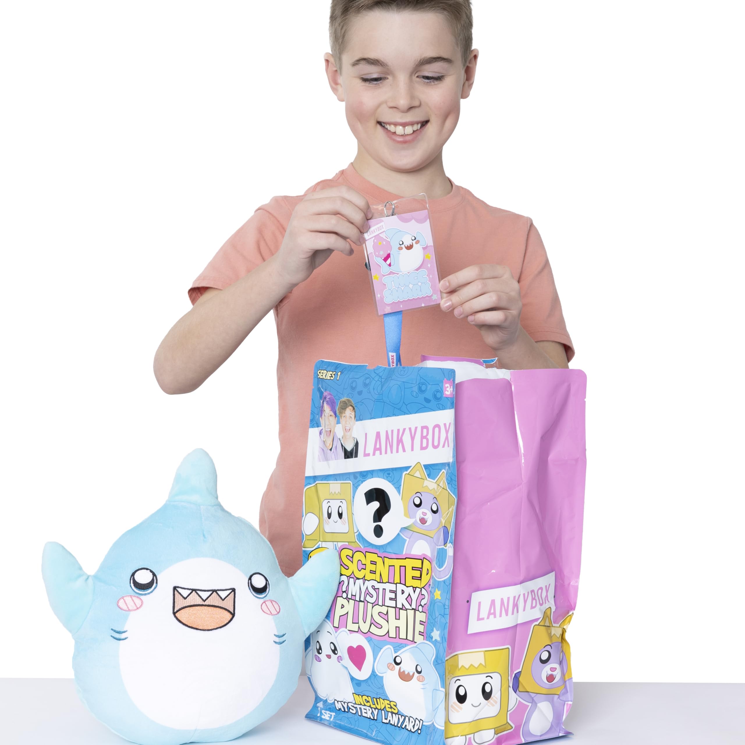 LankyBox Scented Mystery Plush Mystery Lanyard: adds surprise and value.