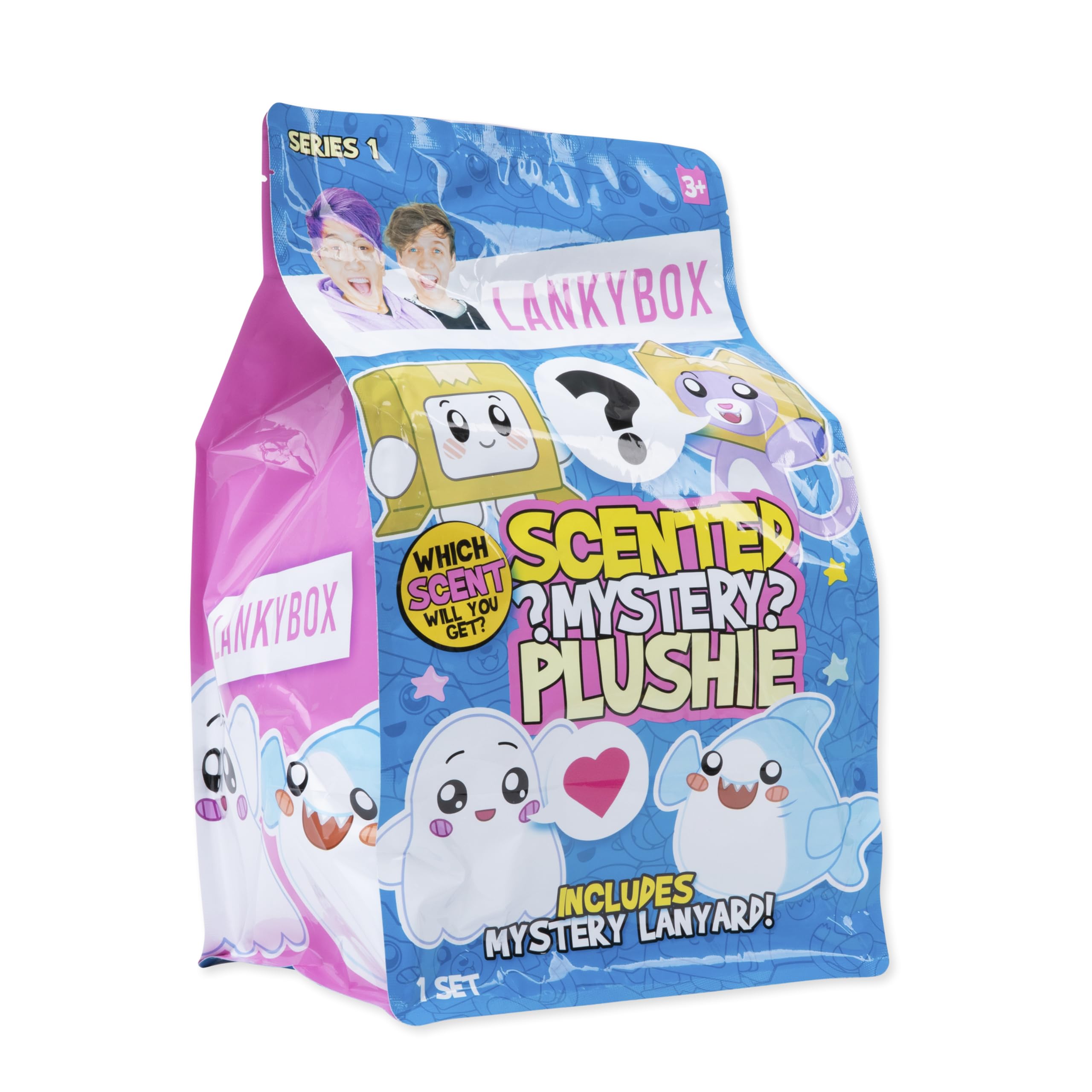 LankyBox Scented Mystery Plush packaging for display-worthy collection.