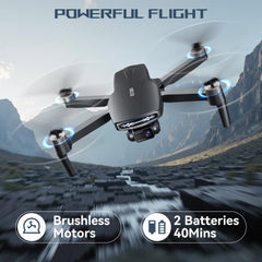 LANSAND optical positioning enables stable hovering mid-flight