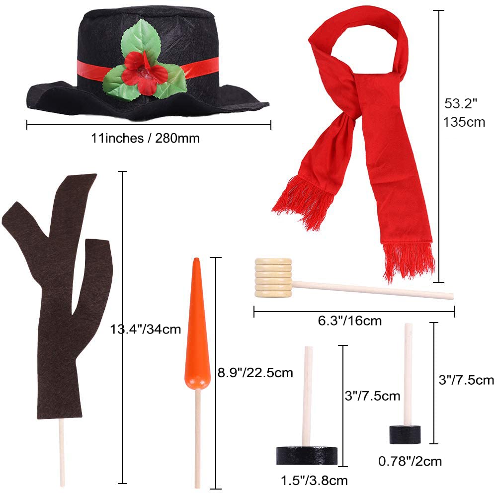 Lansian snowman kit arms provide character and pose options for creative builds