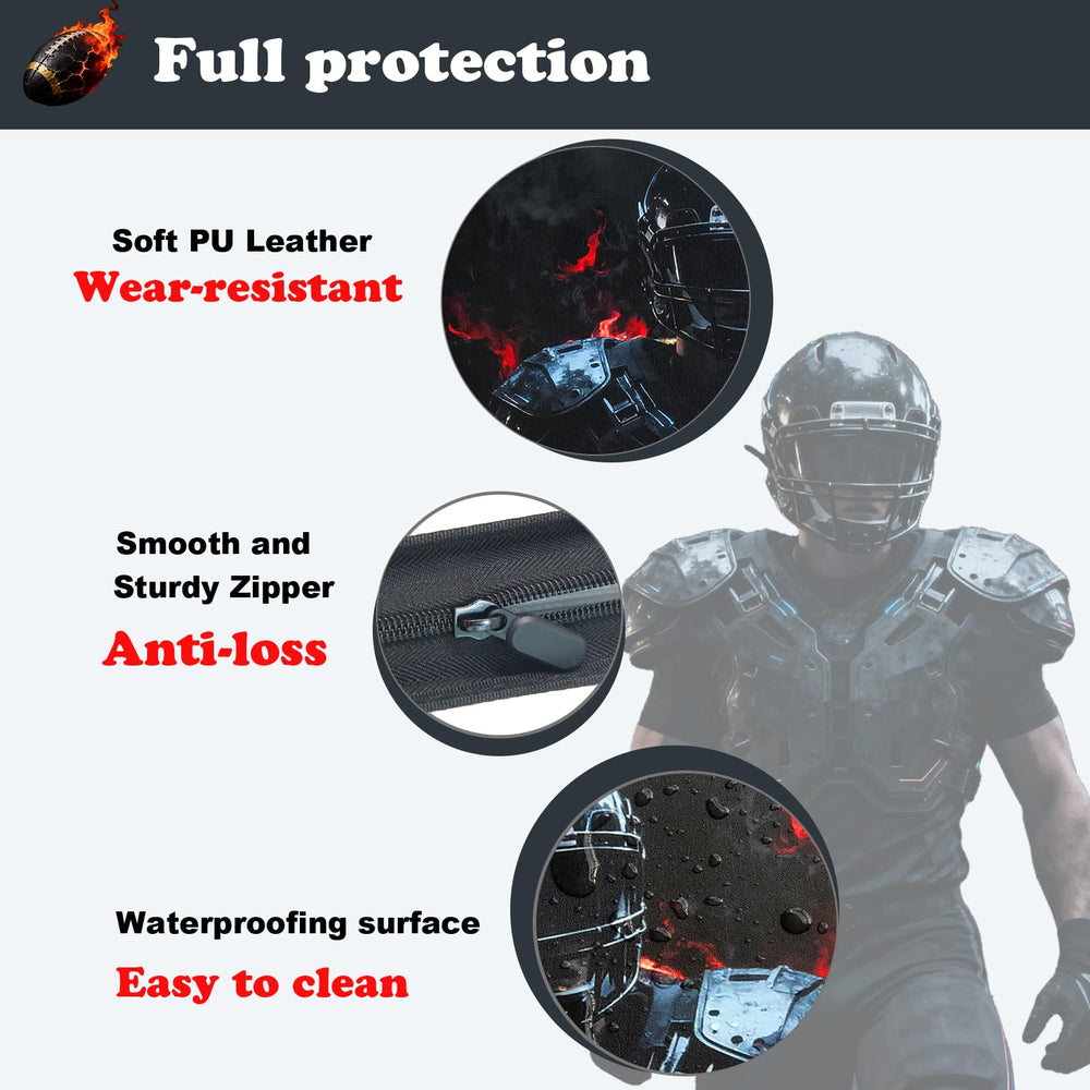 LaoJiang PU leather cover adds durability and a premium look.