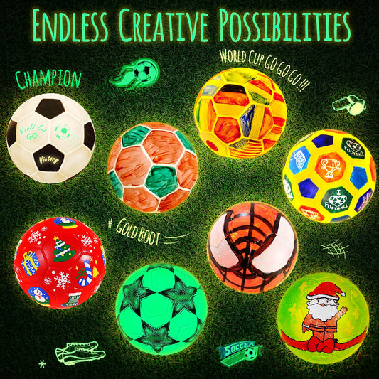 LAOESE Soccer lamp kit with sturdy wood base for display.