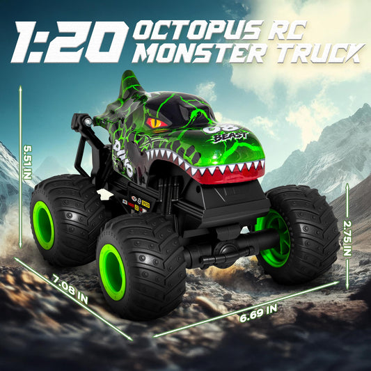 Laoyebaohao RC car performing a 360° spin during play
