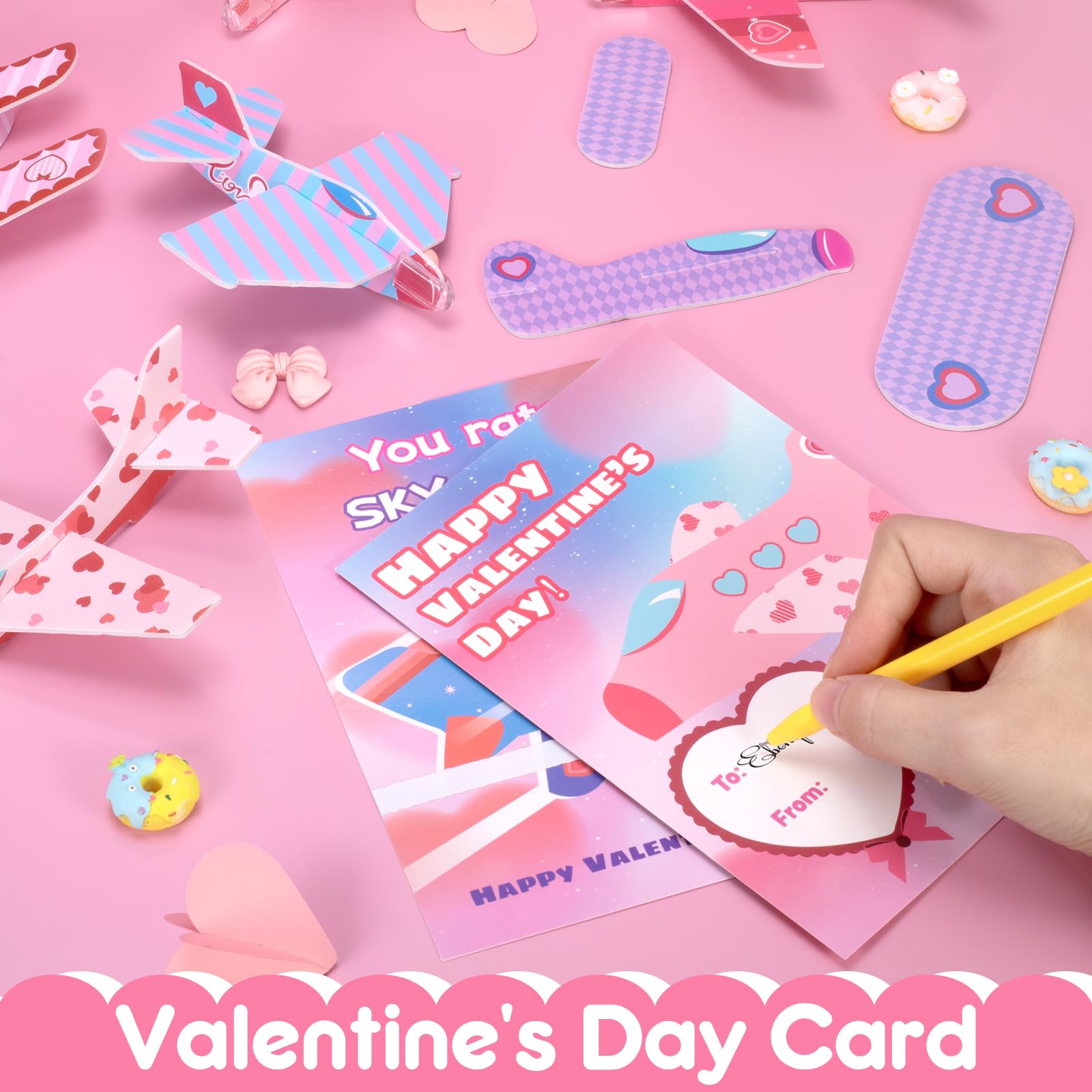 Laoyebaohao valentines offer seven designs for variety and excitement.